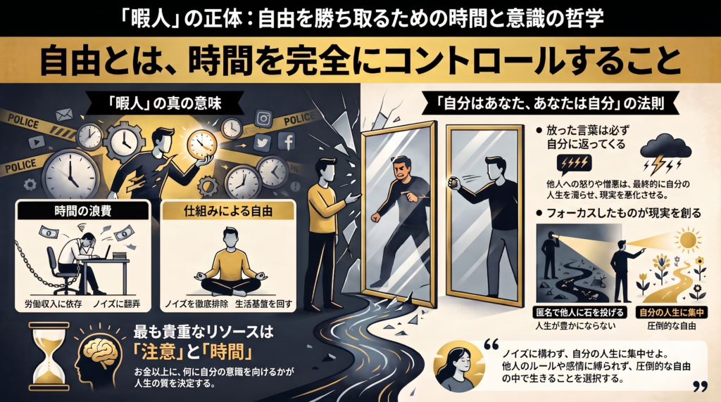 【職質炎上 | 1000件のコメント #11（番外編）】「暇人」と言われたので、答えておきます